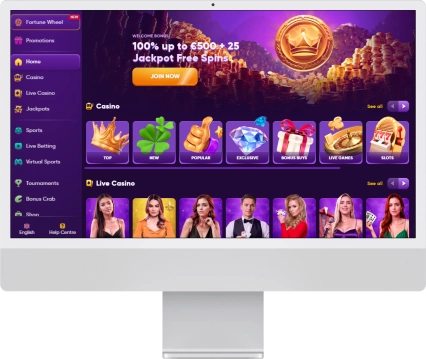 Kingmaker Casino Desktop